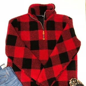 Buffalo plaid Sherpas